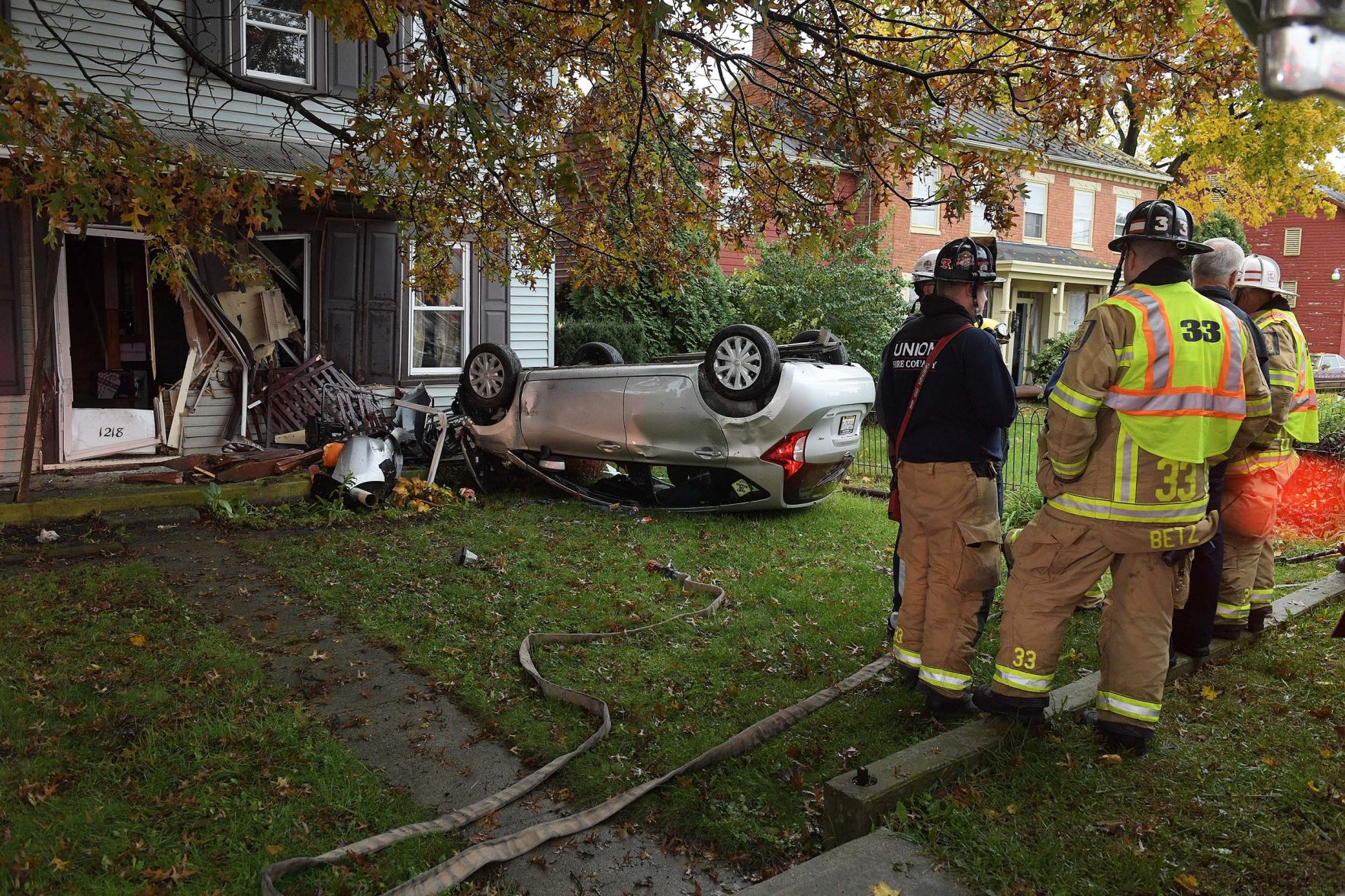 Car into House